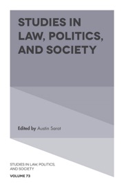 Studies in Law, Politics, and Society - Austin Sarat