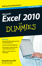 Excel 2010 For Dummies - Greg Harvey Cover Art