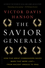 The Savior Generals - Victor Davis Hanson Cover Art