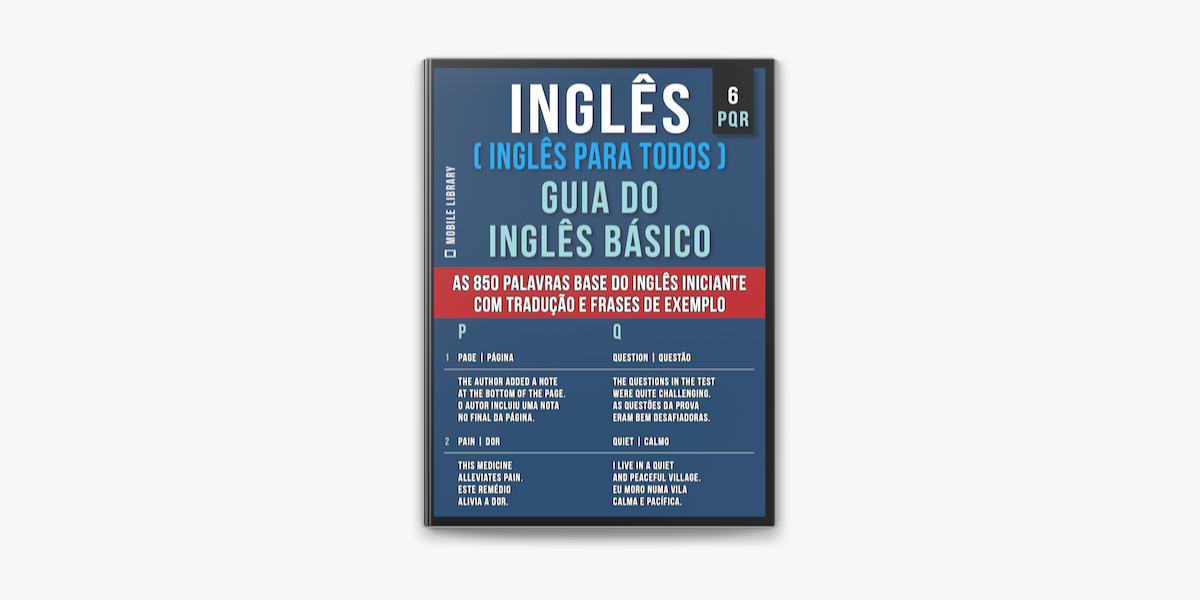 6 - PQR - Inglês ( Inglês Para Todos ) Guia do Inglês Básico