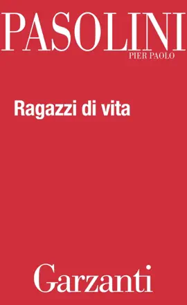 Read: Book Ragazzi di vita