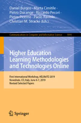 Read: Higher Book Education Learning Methodologies and Technologies Online