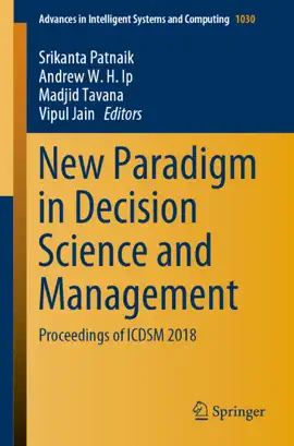Read: New Paradigm in Decision Science and Management Book