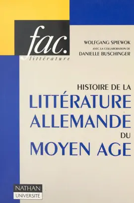 Read: Histoire de Book la littérature allemande du Moyen Âge