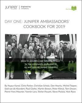 Read: Day One: Book Juniper Ambassadors’ Cookbook for 2019
