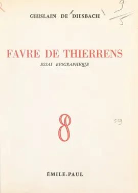 Read: Favre de Thierrens Book