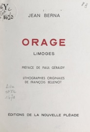 Orage - Jean Berna