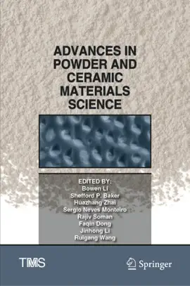 Read: Advances in Book Powder and Ceramic Materials Science