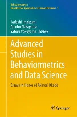 Read: Advanced Book Studies in Behaviormetrics and Data Science