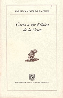 Carta a sor Filotea de la Cruz by Sor Juana Inés de la Cruz