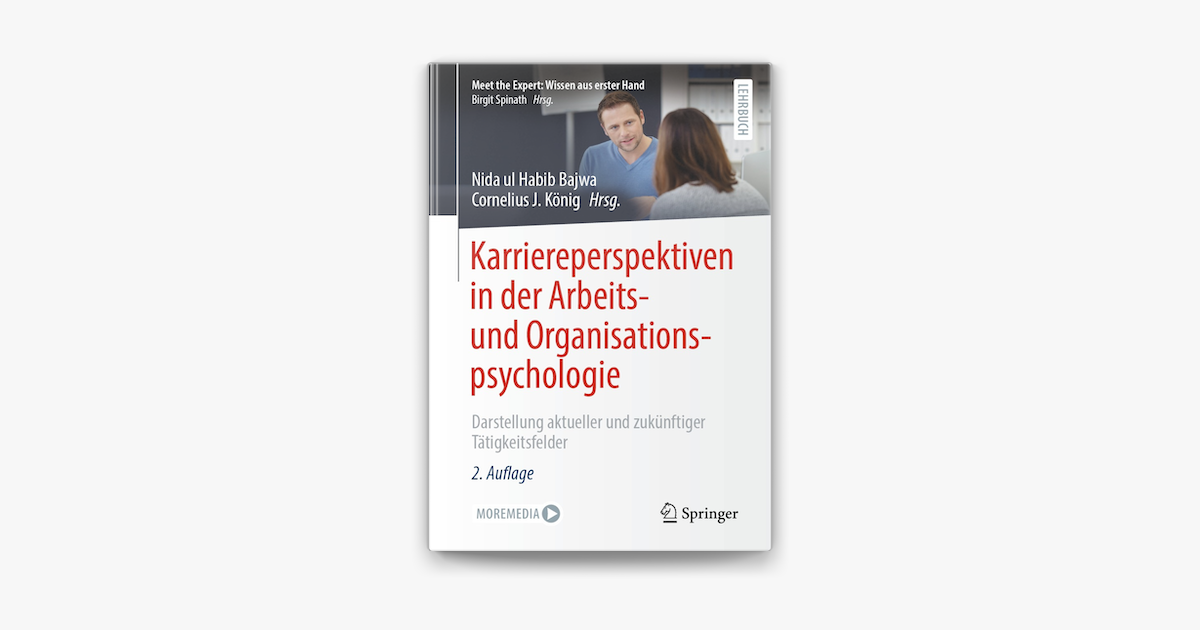 Arbeits Und Organisationspsychologie Nerdinger books.apple.com