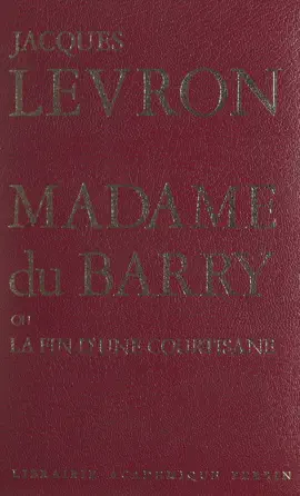 Read: Madame du Barry Book