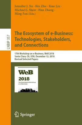 Read: The Book Ecosystem of e-Business: Technologies, Stakeholders, and Connections