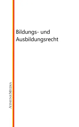Read: Bildungs- und Ausbildungsrecht Book
