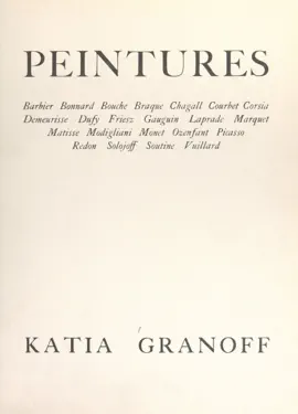Read: Peintures