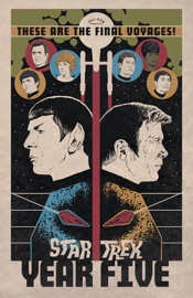 Star Trek: Year Five - Odyssey’s End (Book 1) - Jackson Lanzing, Collin Kelly, Brandon Easton, Jody Houser, Stephen Thompson, Silvia Califano & Martin Coccolo