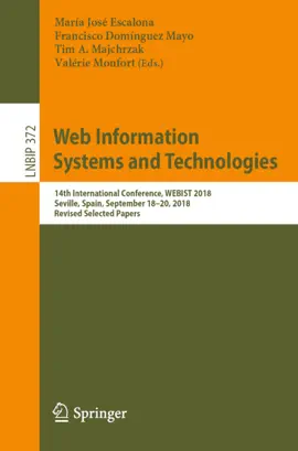 Read: Web Information Systems Book and Technologies