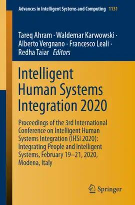 Read: Intelligent Human Systems Integration Book 2020