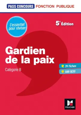 Read: Pass'Concours Gardien de la paix Book Cat. B - Entrainement et révision