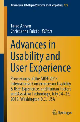 Read: Advances Book in Usability and User Experience