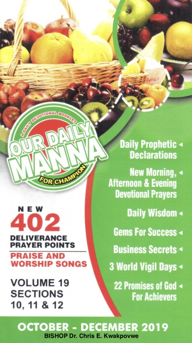 Our Daily Manna October December 2019