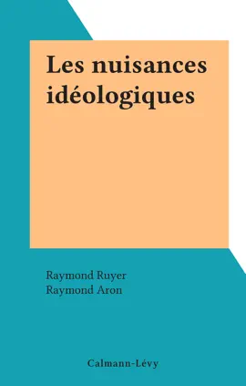 Read: Les nuisances Book idéologiques