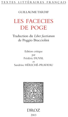 Read: Les Facecies Book de Poge : traduction du "Liber Facetiarum" de Poggio Bracciolini