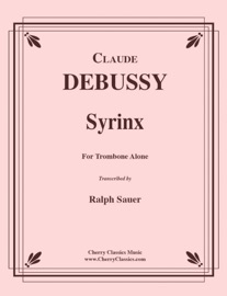 Syrinx for Trombone Alone - Claude Debussy
