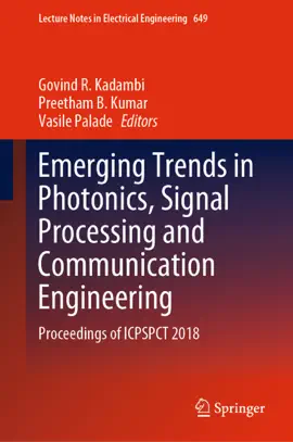 Read: Book Emerging Trends in Photonics, Signal Processing and Communication Engineering