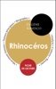 Book Étude intégrale : Rhinocéros (fiche de lecture, analyse et résumé)