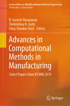 Read: Advances in Book Computational Methods in Manufacturing
