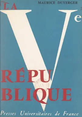 Read: Book La cinquième République
