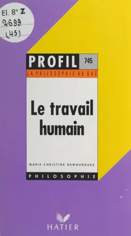 Read: Le travail humain Book