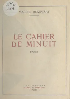 Read: Book Le cahier de minuit