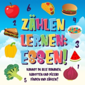 Zählen lernen: Essen! Kannst du alle Bananen, Karotten und Pizzas finden und zählen? - Pamparam Kinderbücher