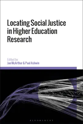 Locating Social Justice in Higher Education Research