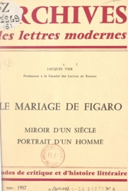 Le mariage de Figaro Jacques Vier