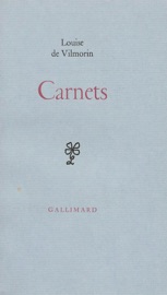 Carnets - Louise De Vilmorin