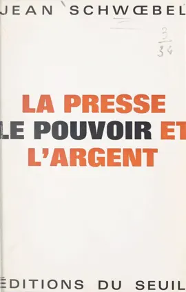 Read: La presse, Book le pouvoir et l'argent