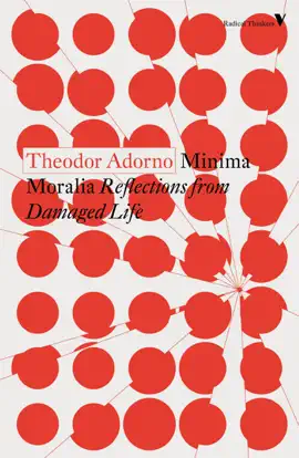 Read: Minima Book Moralia