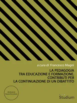 Read: La pedagogia Book tra educazione e formazione. Contributi per la continuazione di un dibattito