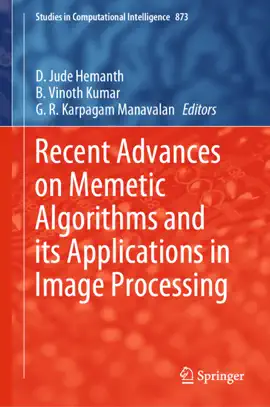 Read: Recent Advances on Memetic Algorithms and its Book Applications in Image Processing