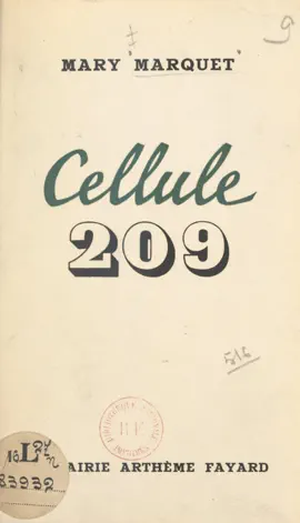 Read: Cellule 209 Book