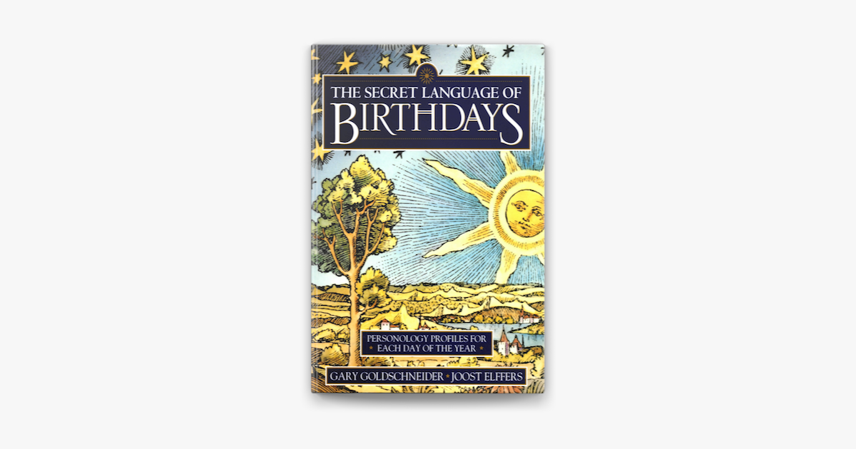 The Secret Language of Birthdays on Apple Books