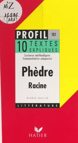 Read: Phèdre, 1677, Racine Book