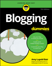 Blogging For Dummies - Amy Lupold Bair Cover Art