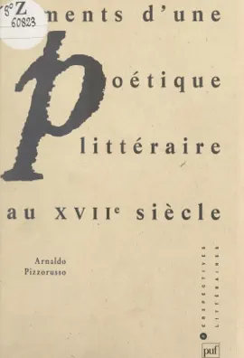 Read: Éléments d'une poétique littéraire au XVIIe Book siècle