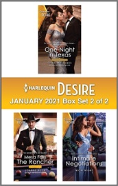 Harlequin Desire January 2021 - Box Set 2 of 2 - Charlene Sands, Joanne Rock & Nicki Night