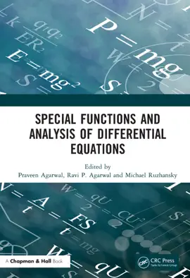 Read: Book Special Functions and Analysis of Differential Equations