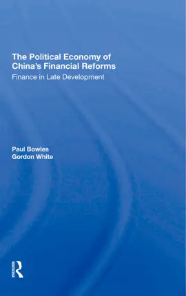 Read: The Political Economy Book Of China's Financial Reforms